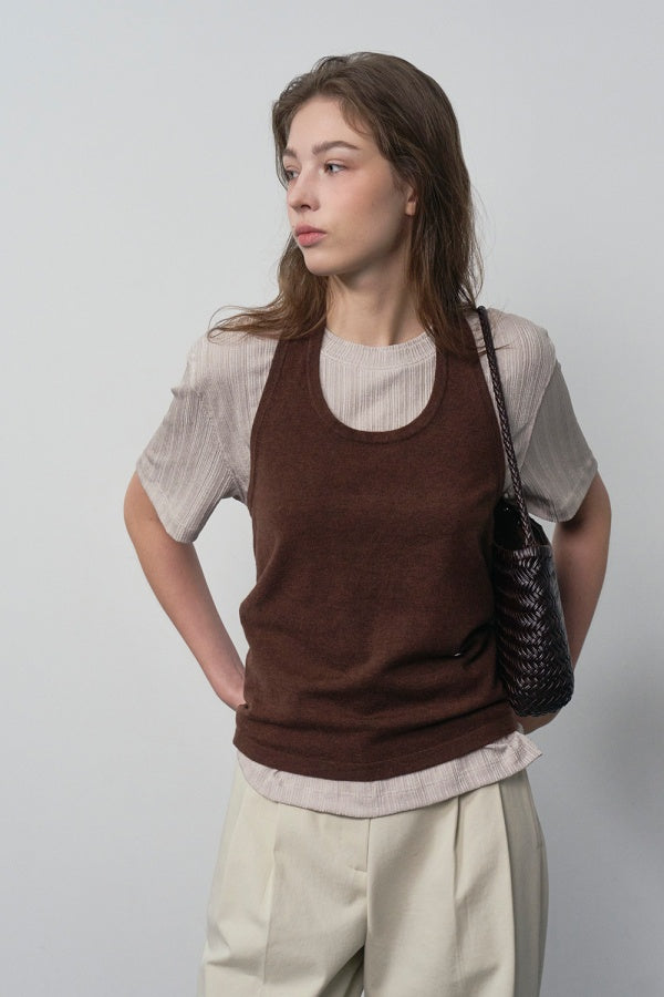 Double Lip Texture Tee 