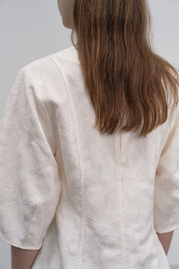 【HER&SHE 2025AW】Charlotte Flared Blouse