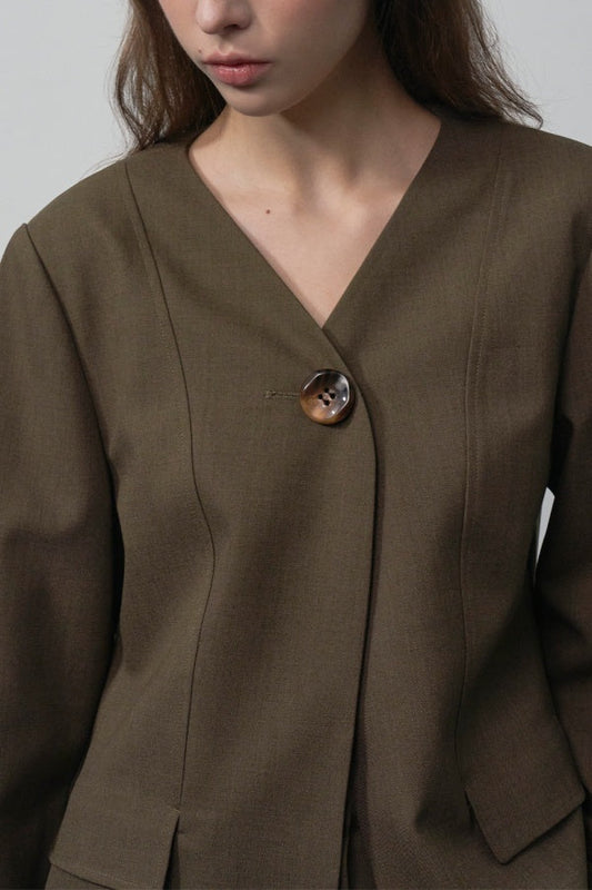 【HER&SHE 2025AW】Modern Wool Blazer