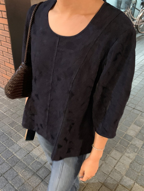 【HER&SHE 2025AW】Charlotte Flared Blouse