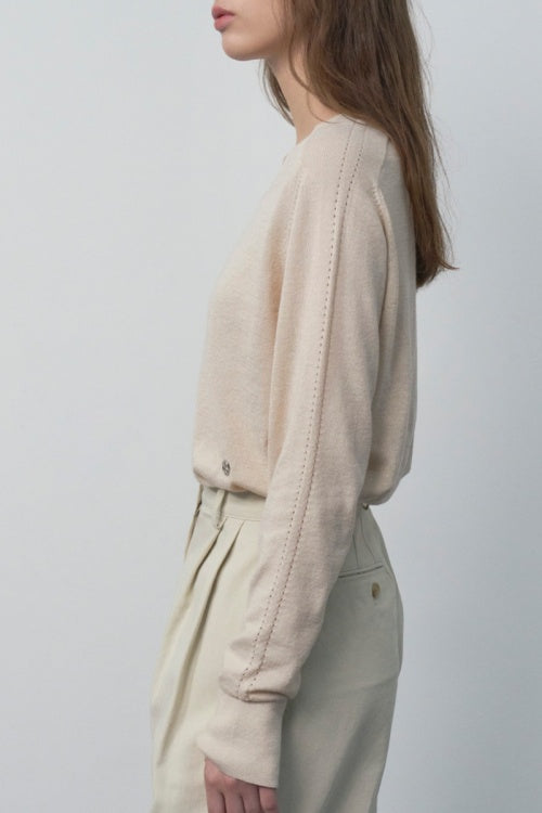 [HER&SHE 2025AW] Soft Punching Wool Knitwear