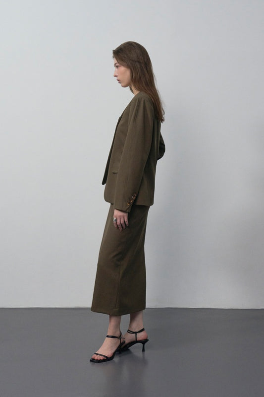 [HER&SHE 2025AW] A Modern Column Skirt