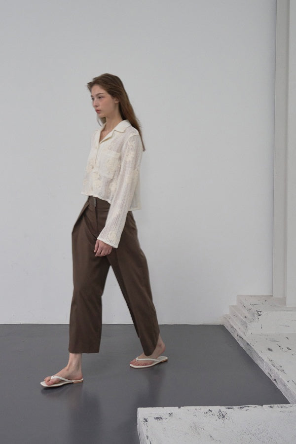 【HER&SHE 2025AW】Deep Pleated Trouser