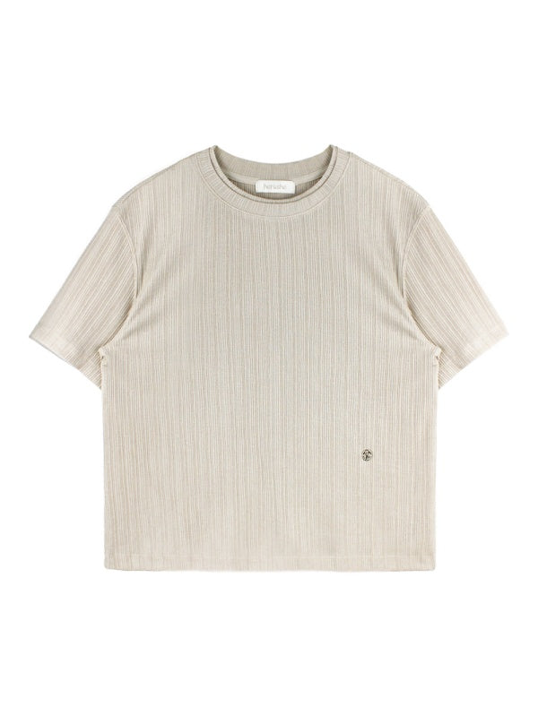 Double Lip Texture Tee 