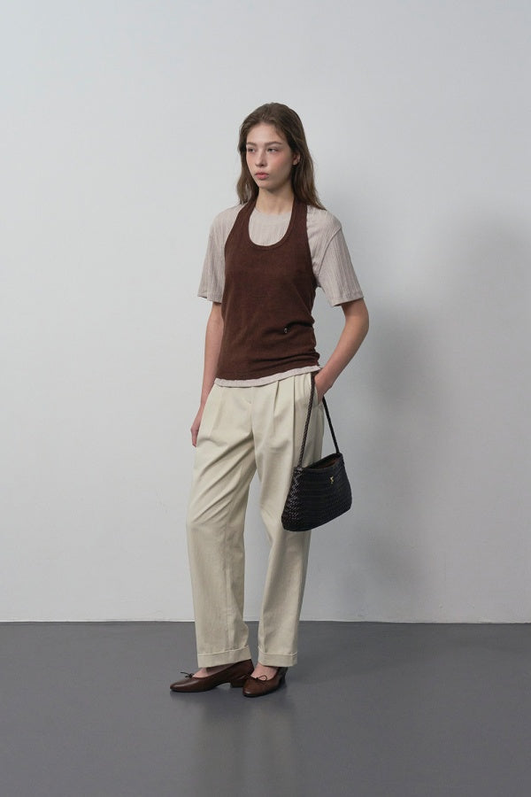 Double Lip Texture Tee 