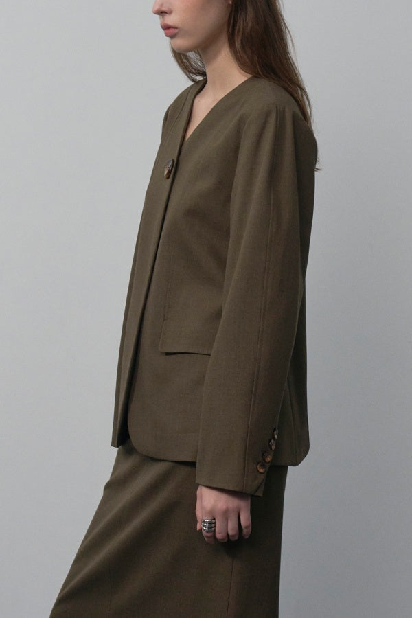【HER&SHE 2025AW】Modern Wool Blazer