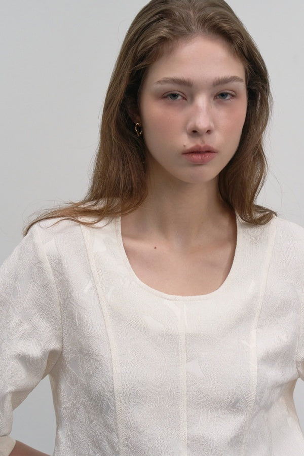 【HER&SHE 2025AW】Charlotte Flared Blouse