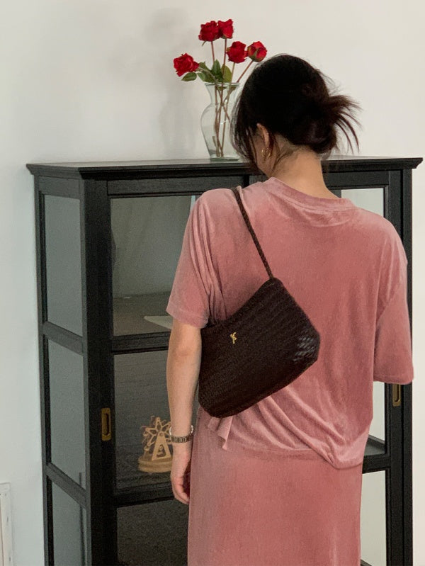 【HER&SHE 2025AW】Velvet Cozy T-shirt