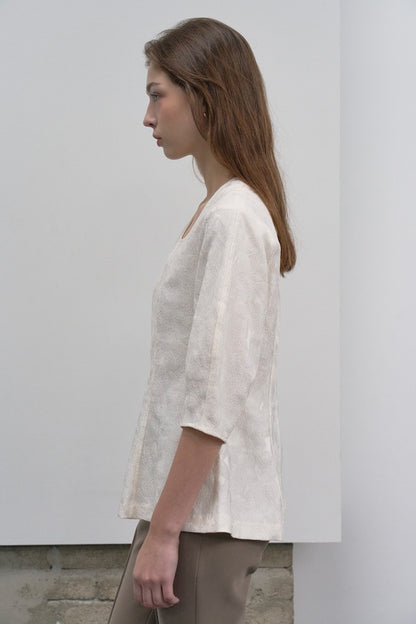 [HER&SHE 2025AW] Charlotte Flared Blouse