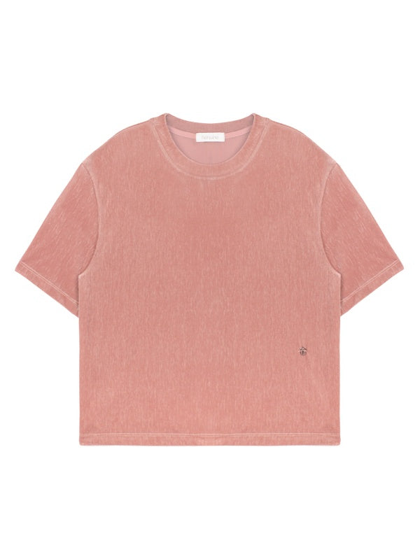 【HER&SHE 2025AW】Velvet Cozy T-shirt