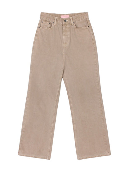 【HER&SHE 2025AW】Pink label denim #65WashingDyingDenimPants ver.