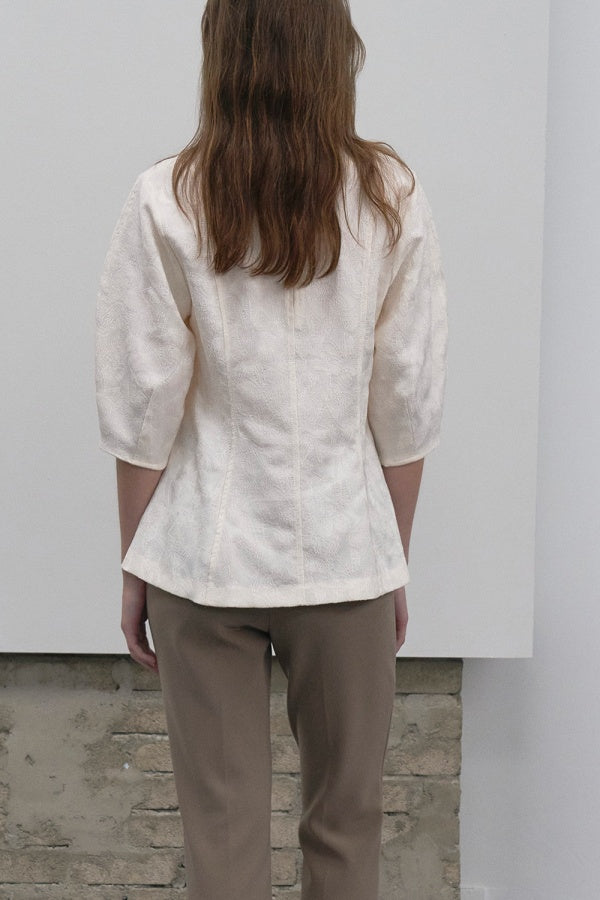 【HER&SHE 2025AW】Charlotte Flared Blouse