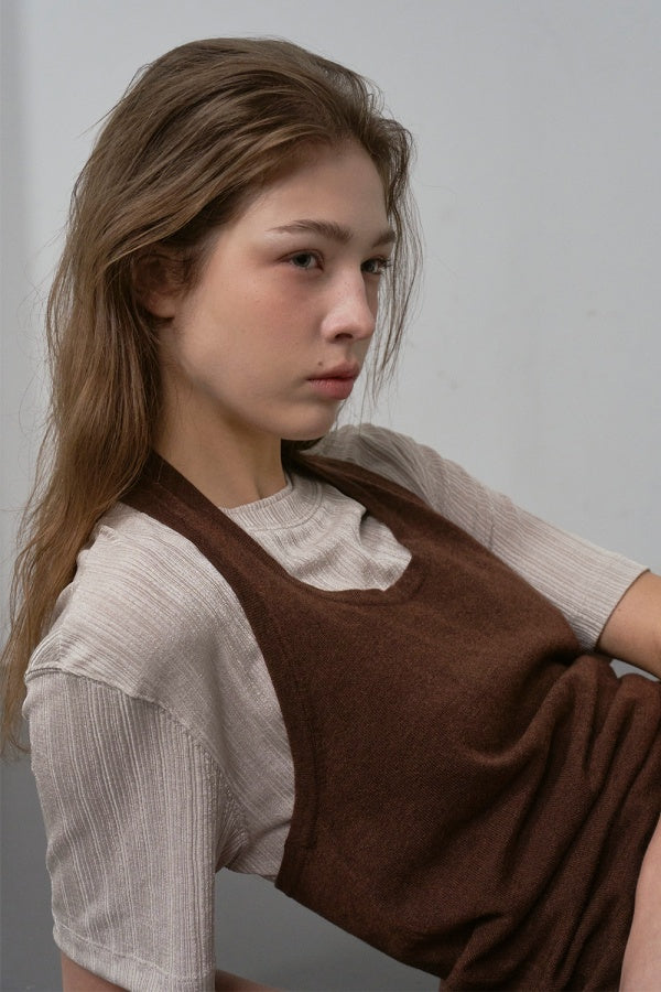 Double Lip Texture Tee 