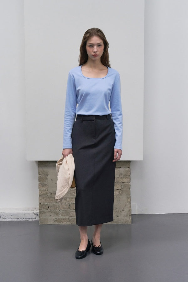 【HER&SHE 2025AW】A Modern Column Skirt