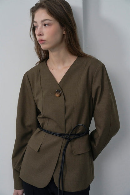 【HER&SHE 2025AW】Modern Wool Blazer
