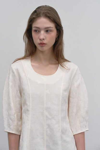 [HER&SHE 2025AW] Charlotte Flared Blouse