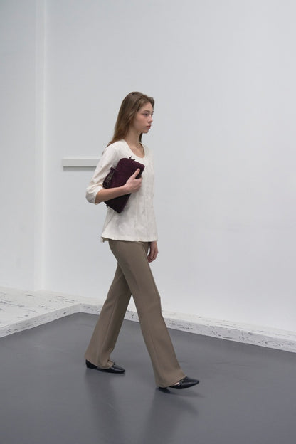 [HER&SHE 2025AW] Charlotte Flared Blouse