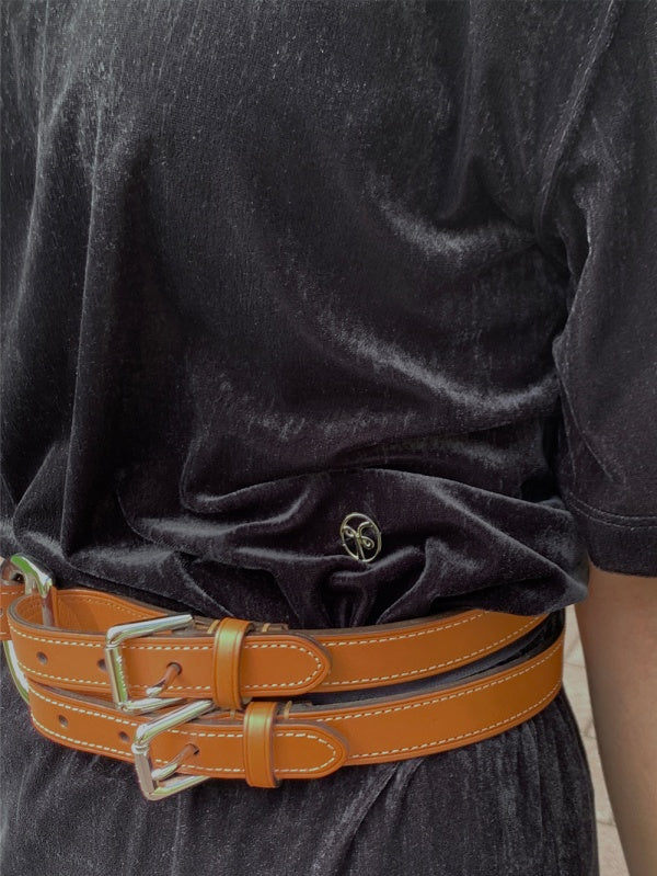 【HER&SHE 2025AW】Velvet Cozy T-shirt