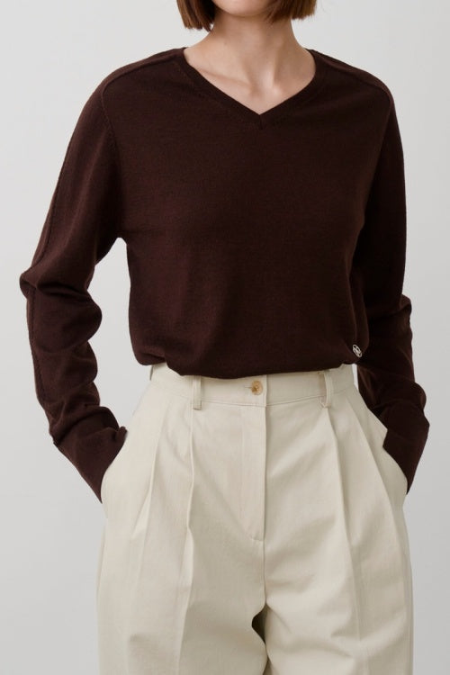 【HER&SHE 2025AW】Soft Punching Wool Knitwear