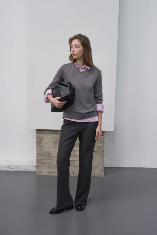 【HER&SHE 2025AW】Soft Punching Wool Knitwear