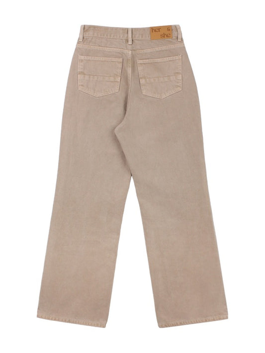 【HER&SHE 2025AW】Pink label denim #65WashingDyingDenimPants ver.
