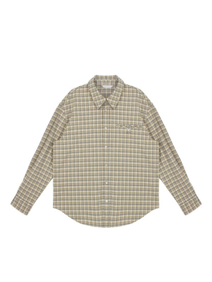【HER&SHE 2025AW】A Carin Checkered Shirt