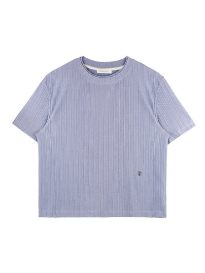 【HER&SHE 2025AW】Double Lip Texture Tee