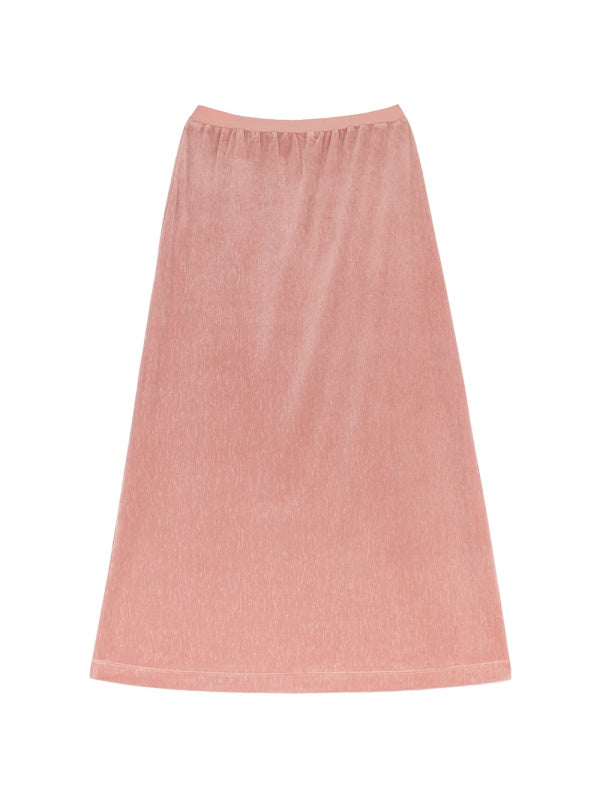 【HER&SHE 2025AW】Velvet Cozy Long Skirt