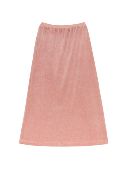 [HER&SHE 2025AW] Velvet Cozy Long Skirt