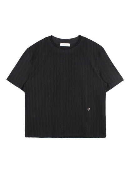 【HER&SHE 2025AW】Double Lip Texture Tee