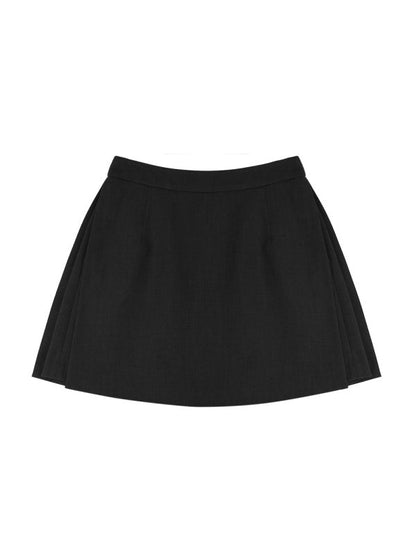 【HER&SHE 2025AW】Side Slit Skirt Pants (Wool blend ver)