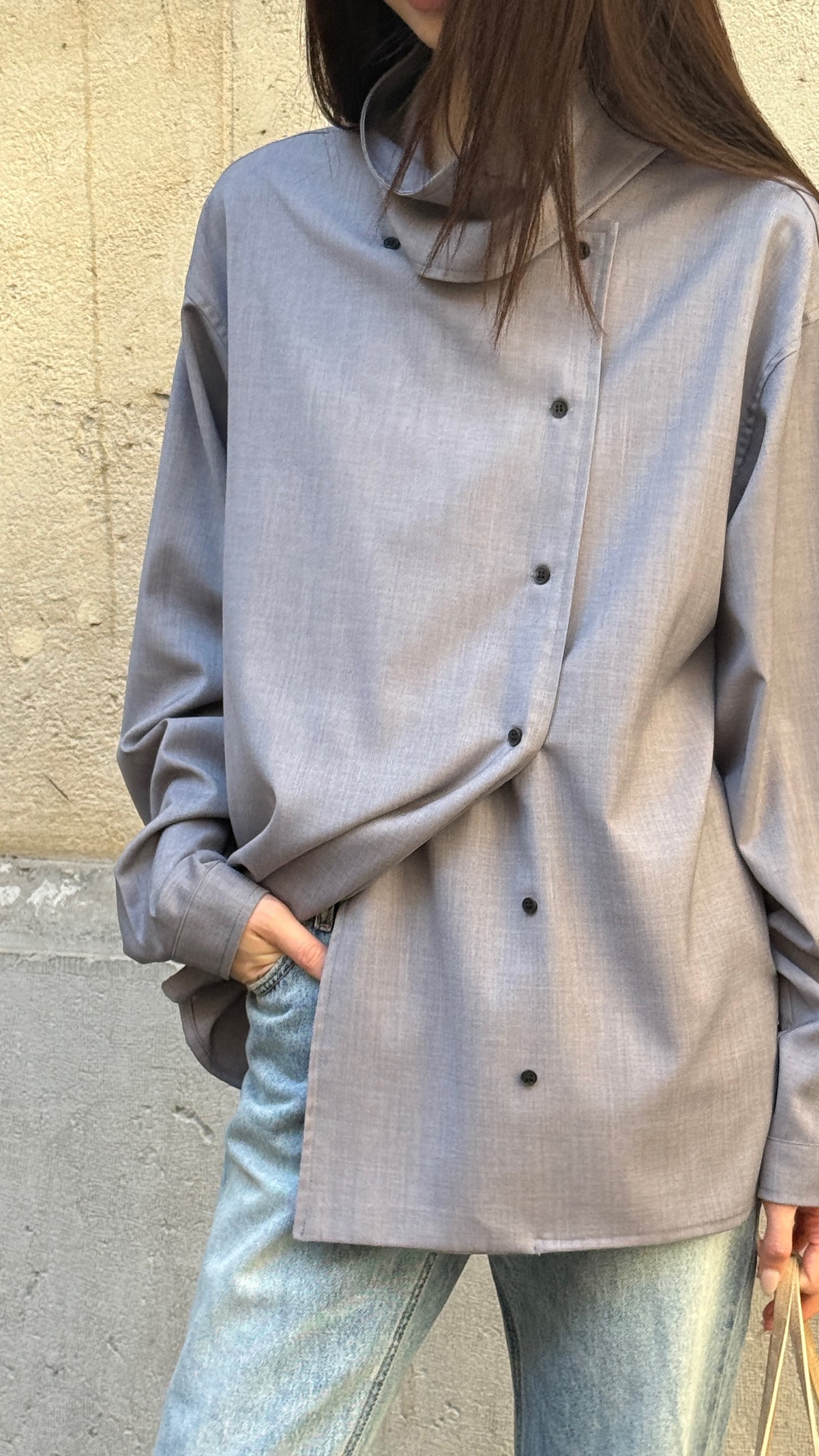 Shoulder Muffler Shirt