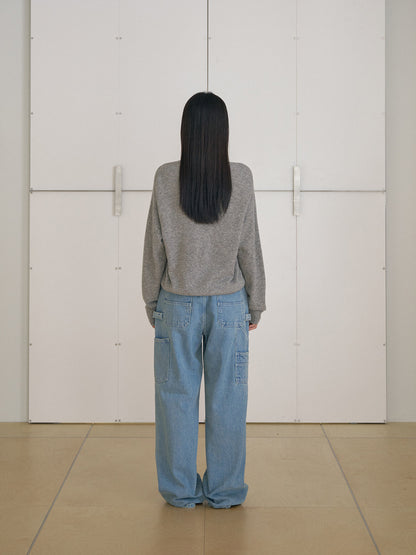 MARAN Indigo Denim Work Pants - Indigo 商品画像16/21