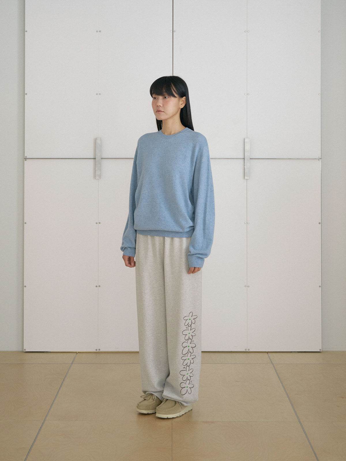 MARAN Cashmere Round Pullover - Blue 商品画像19/21