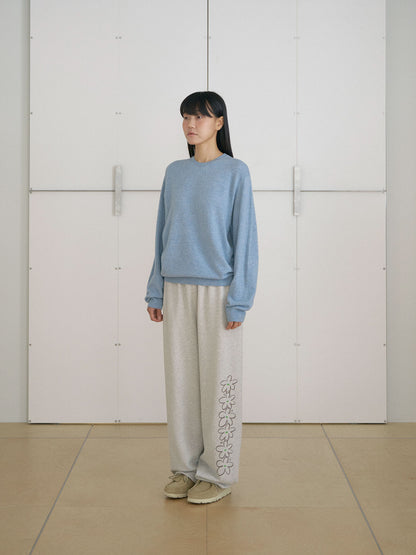 MARAN Cashmere Round Pullover - Blue 商品画像19/21