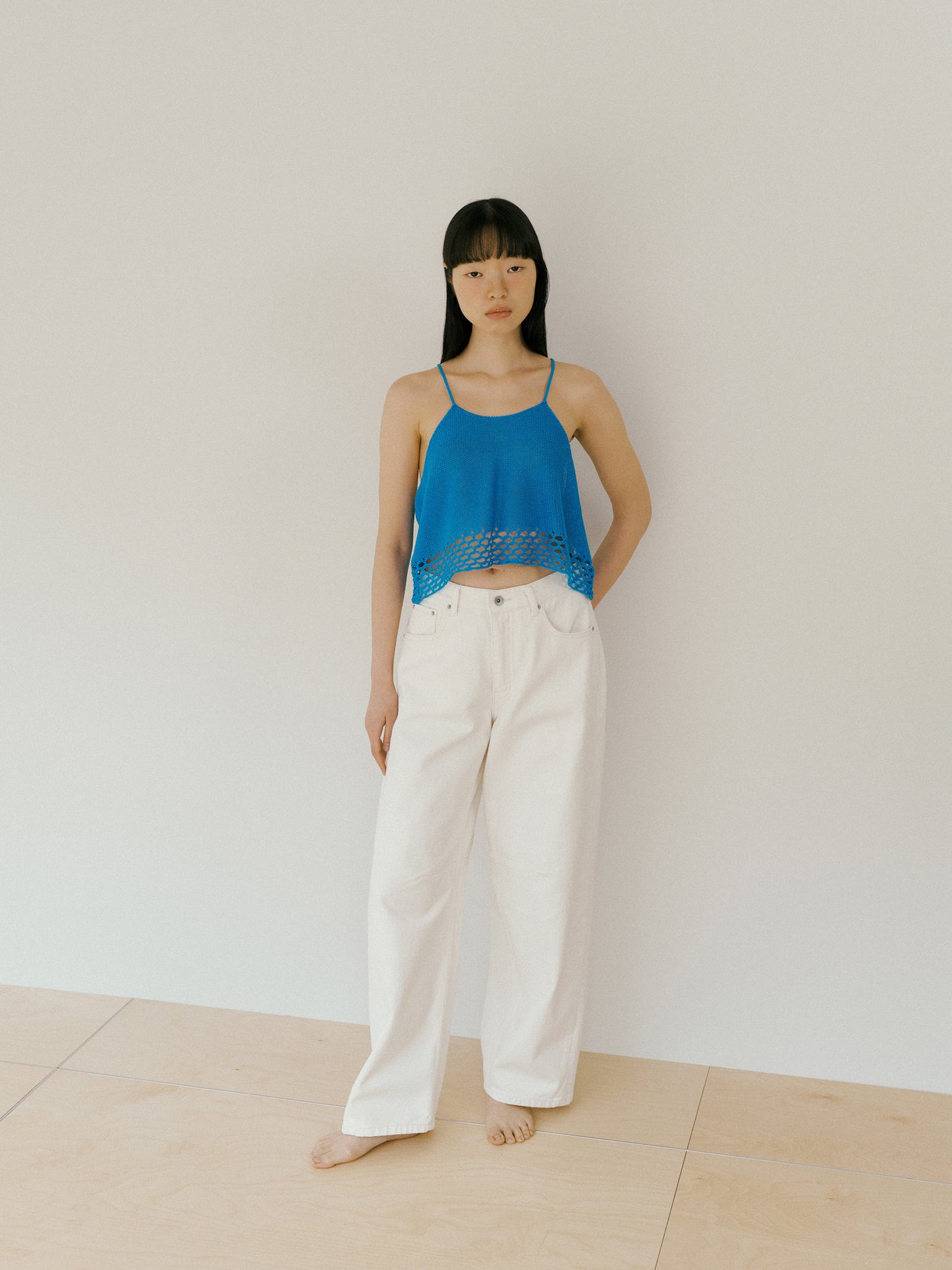 Block Sleeveless-BLUE 