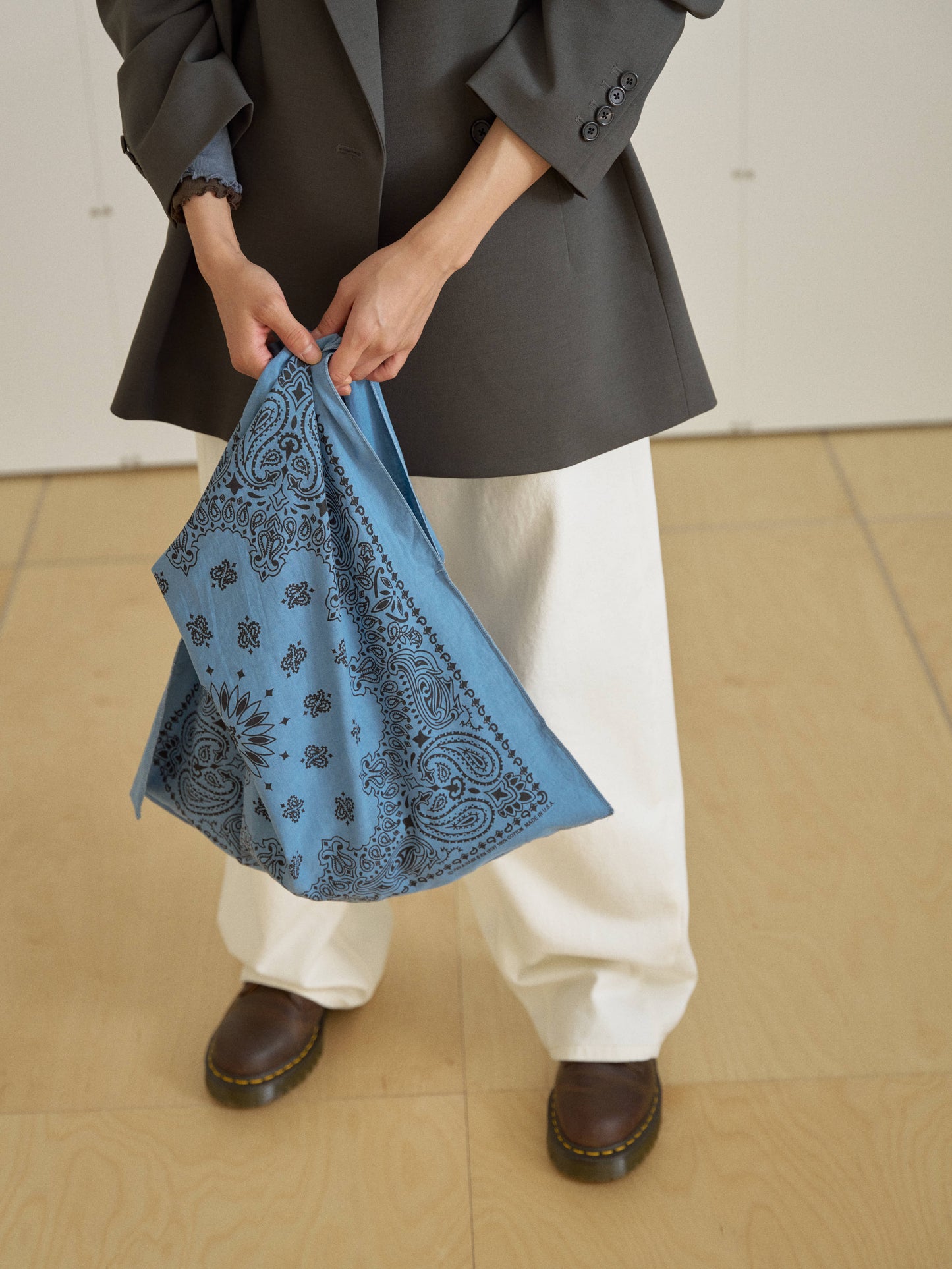 Pigment Square Bag - Blue