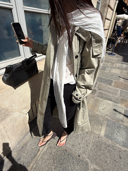 Late Autumn Trench Coat