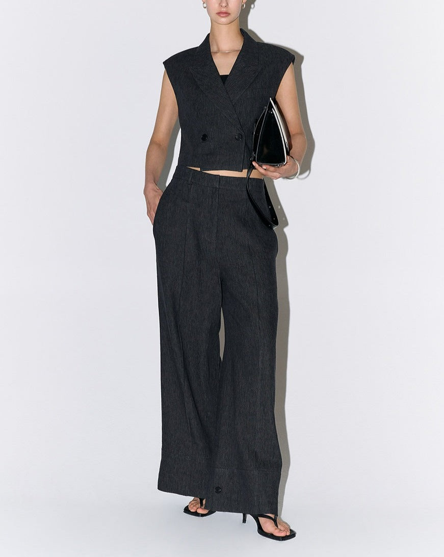 【BLOSSOM H COMPANY 2024SS】CALL WIDE PANTS