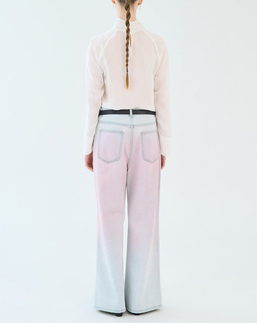 【BLOSSOM H COMPANY 2024SS】PINK RING WIDE PANTS