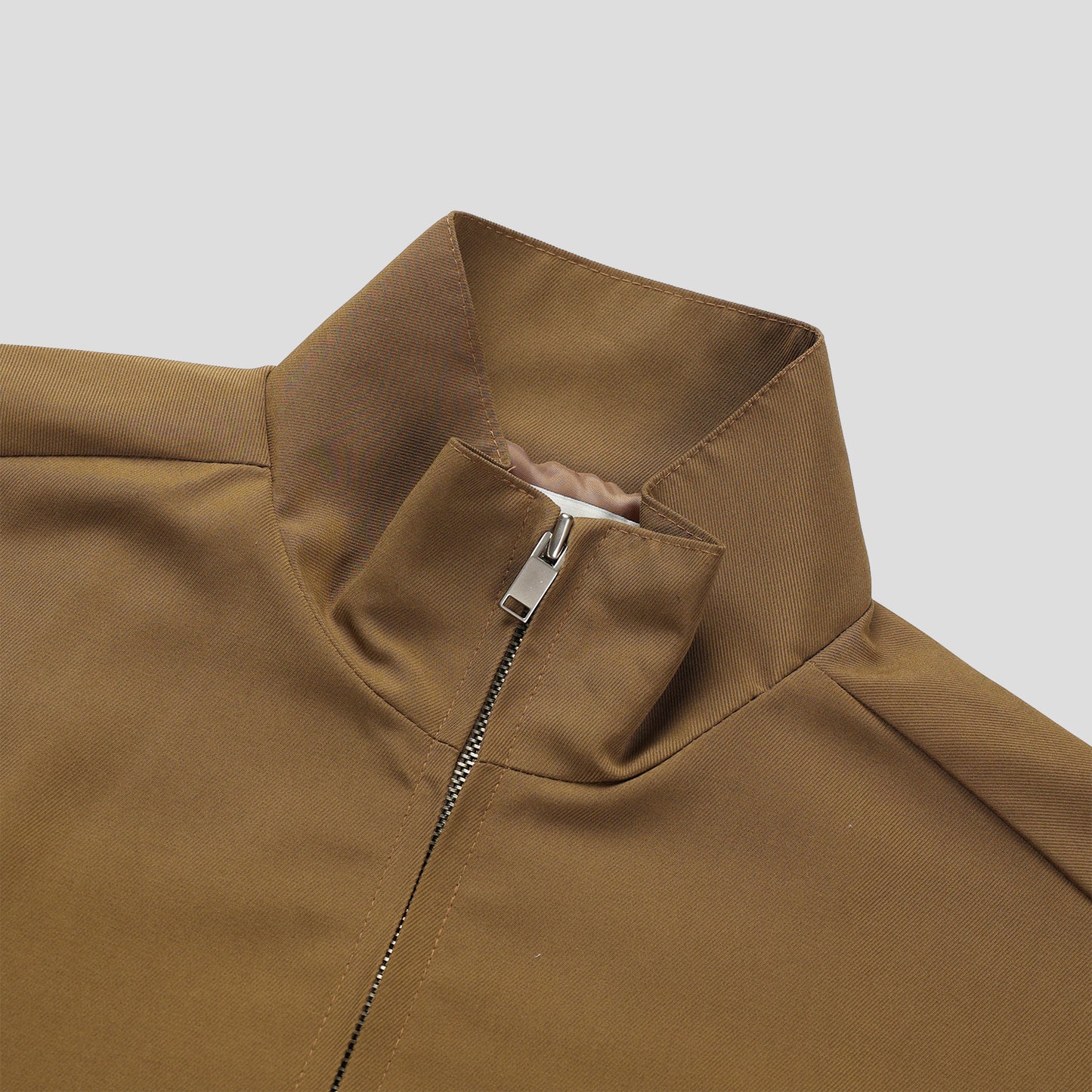 Stand Collar Zip-Up Blouson カラー・ジップディテール