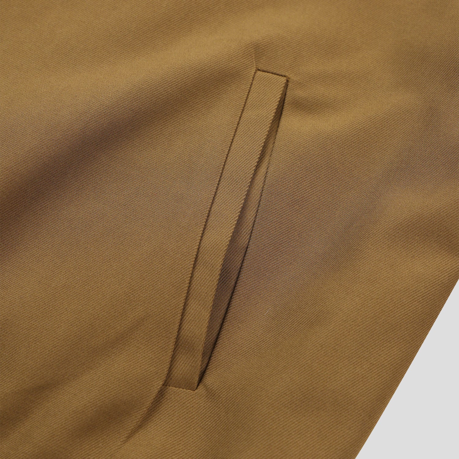 Stand Collar Zip-Up Blouson ポケットディテール