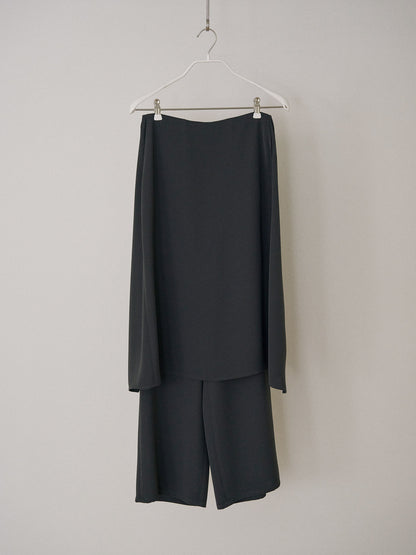 MARAN Skirt Overlay Pants - Charcoal 商品画像18/21