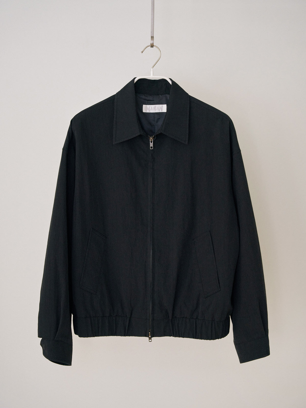 Washed Gabardine Blouson - Black 10