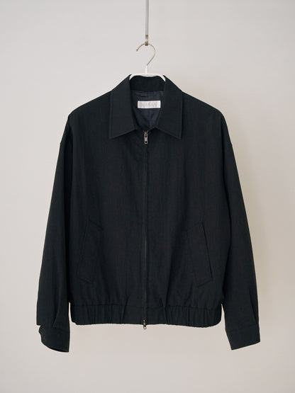 Washed Gabardine Blouson - Black 10