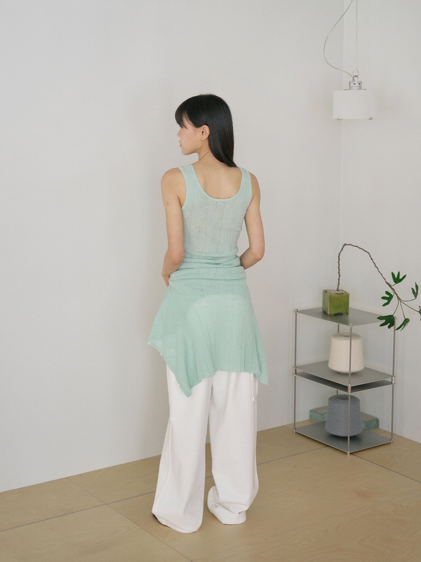 Multi Rib Sleeveless - Mint