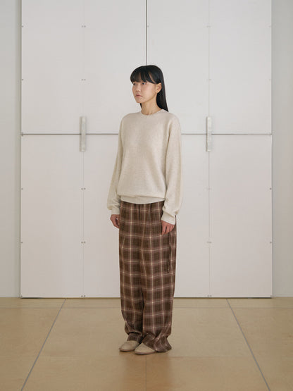 MARAN Cashmere Round Pullover - Oatmeal 商品画像19/21