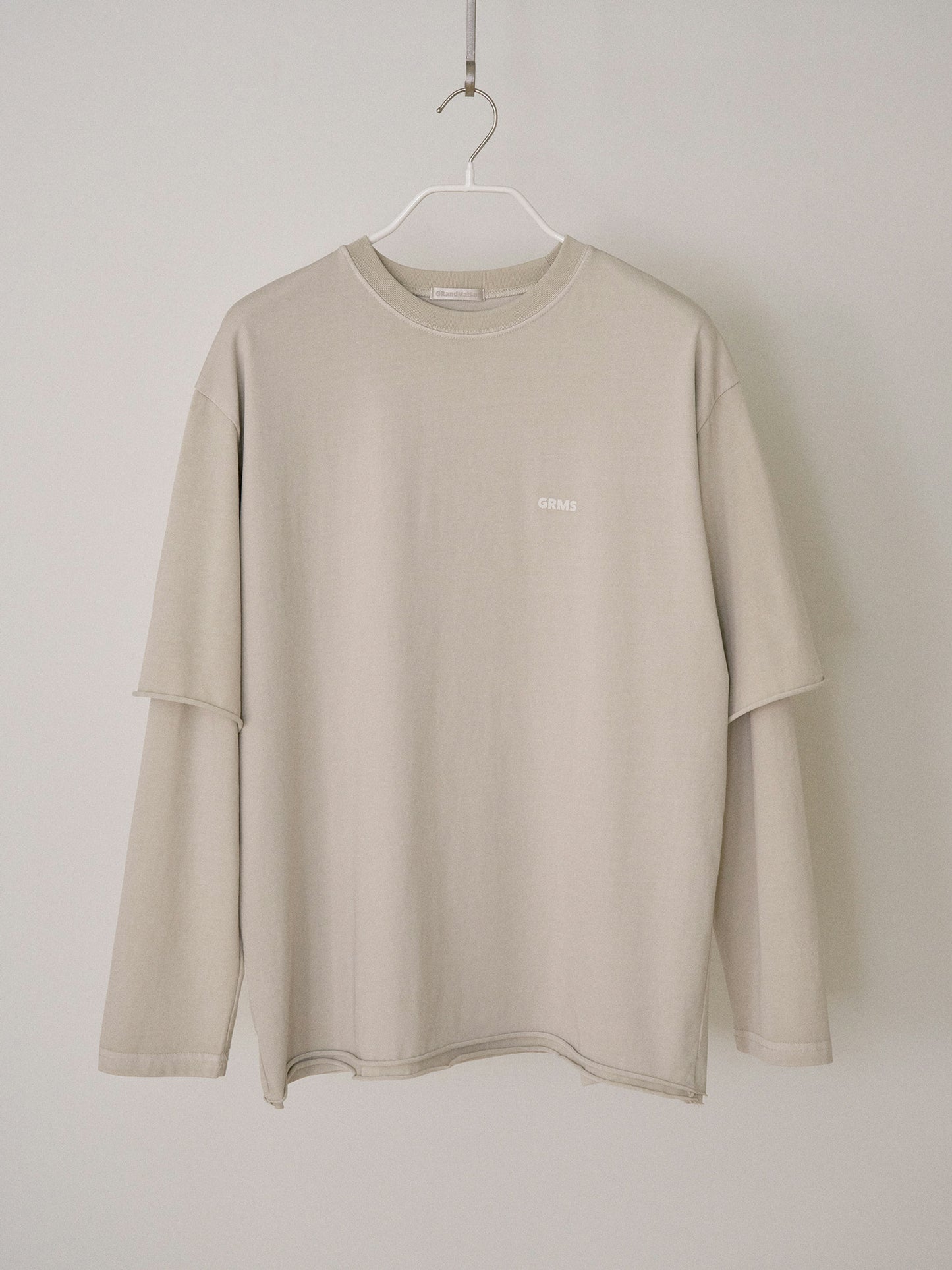 Pigment Layered Long Sleeve - Beige