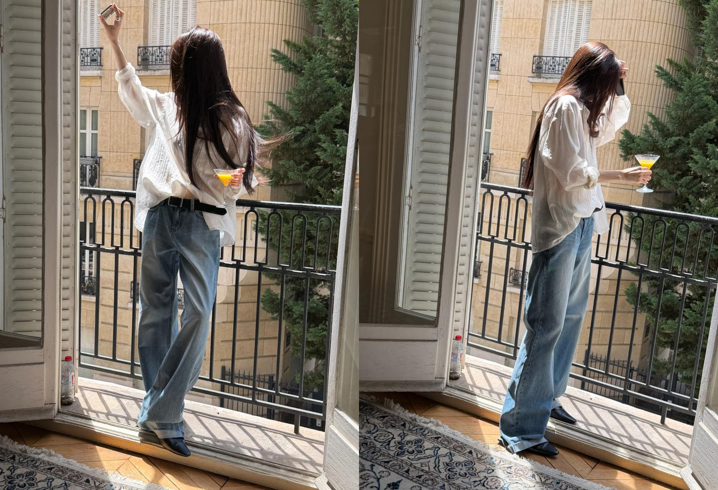Wide Cuff Denim
