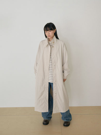MARAN High Neck Trench Coat - Beige 商品画像14/21